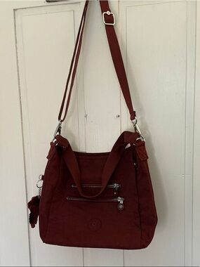Kipling Women's Crossbody Bag - Burgundy